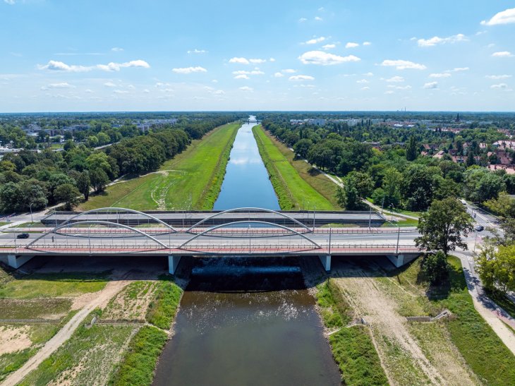 Mosty Chrobrego we Wrocławiu. Fot. Trakcja